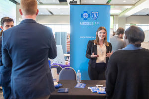 Spring 2023 All-Majors Career Expo and Internship Fair held on Tuesday, March 7, 2023 at Student Union Ballroom. Photo by Srijita Chattopadhyay/ Ole Miss Digital Imaging Services